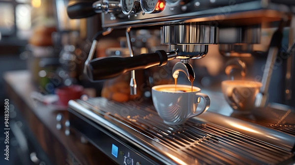 Fototapeta make coffee