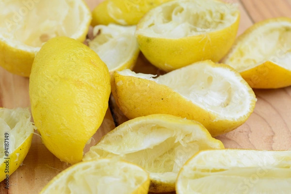Obraz lemon peel