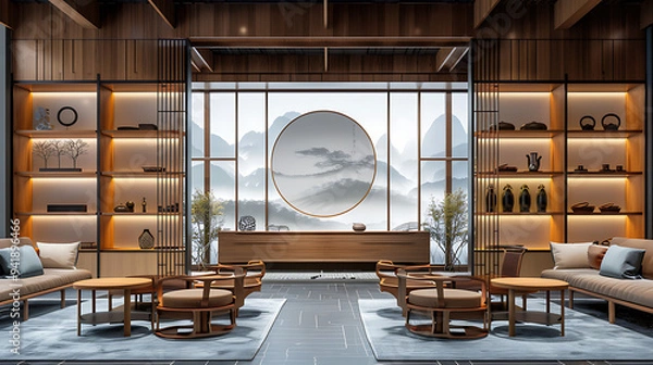 Fototapeta room interior