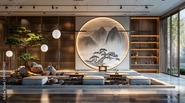 Fototapeta room interior