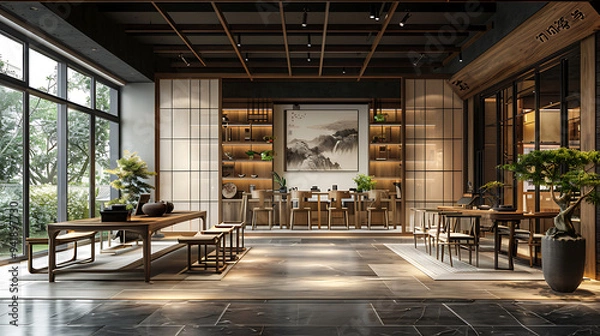 Fototapeta room interior