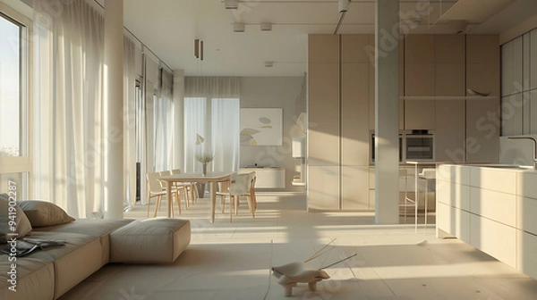 Fototapeta room interior