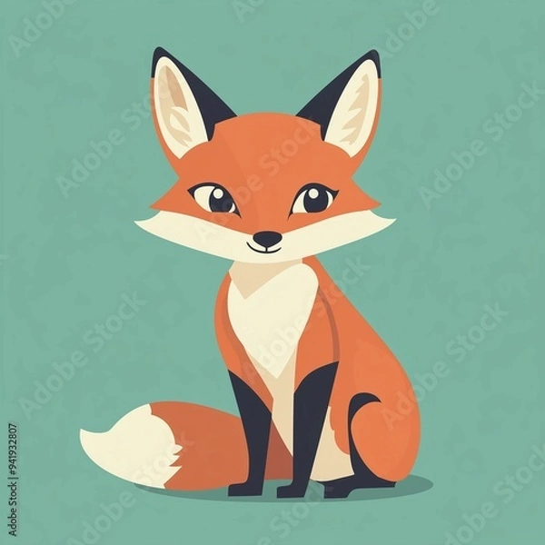Obraz Fox Illustration