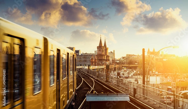 Obraz Berlin Oberbaumbrücke