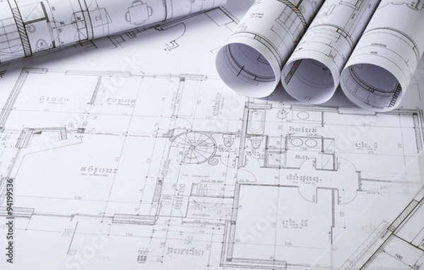 Fototapeta Plany architektury