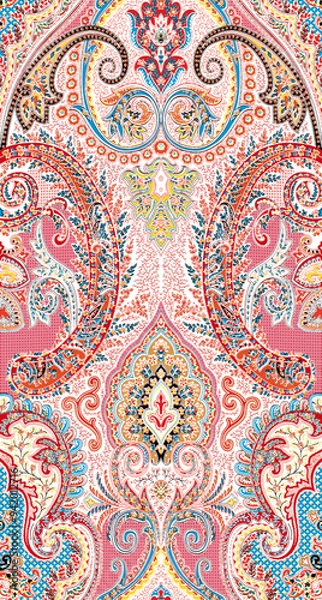 Obraz Paisley Pattern For Fabric Fashion
