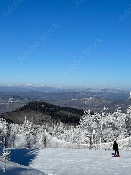 Obraz winter in the mountains