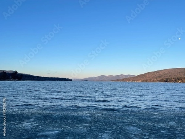 Obraz lake in winter