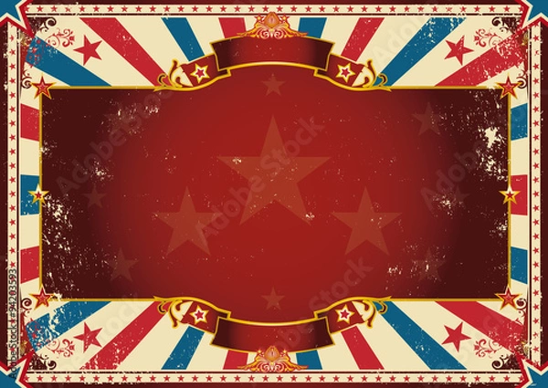 Obraz Vintage grunge horizontal background