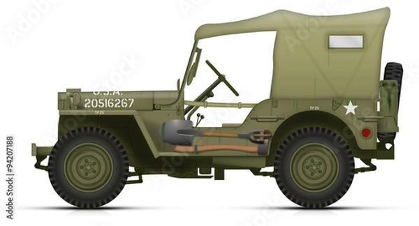 Obraz Jeep Willys 02