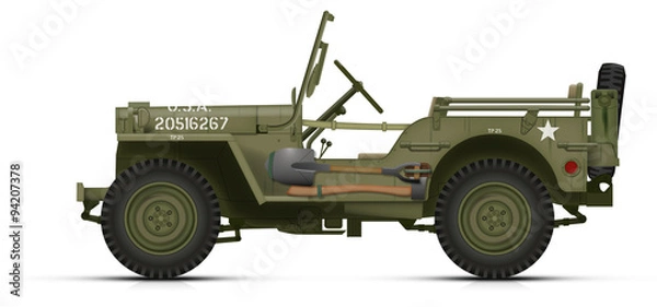 Obraz Jeep Willys 09