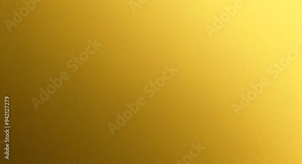 Fototapeta Fondo di struttura della parete d'oro. Vernice gialla lucida in lamina d'oro sul foglio da parete con riflesso di luce lucida, vivace carta da parati di lusso in carta dorata	