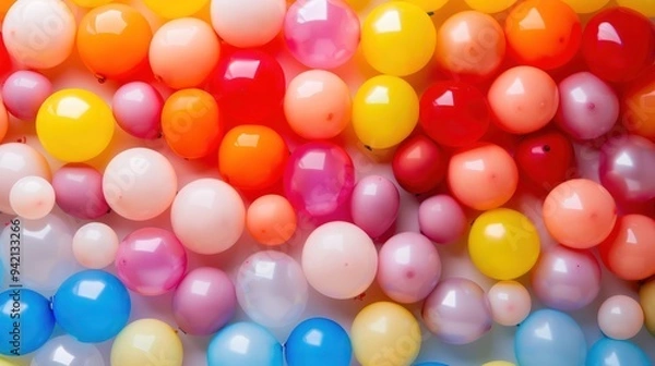 Fototapeta Colorful Balloons Background