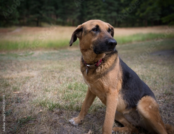 Fototapeta Dog portrait