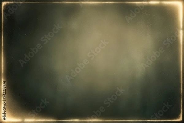 Fototapeta Retro Film Style Backdrop with Grainy Texture Hazy Effect and Radiant Edges