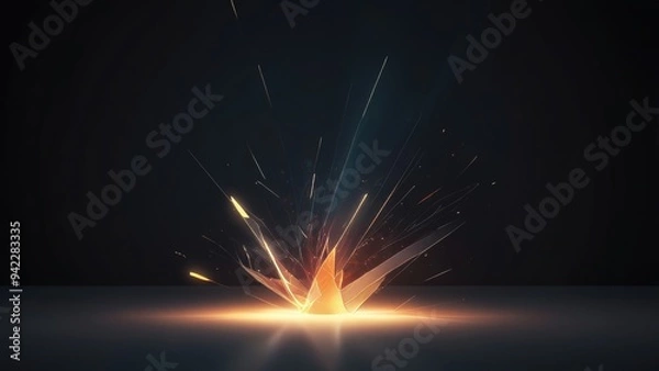 Fototapeta fireworks in the night sky