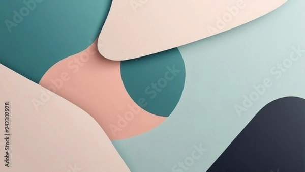 Fototapeta close up of a white and green shadow