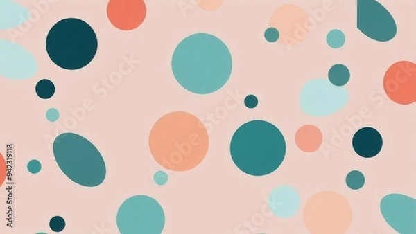 Fototapeta seamless pattern with eggs