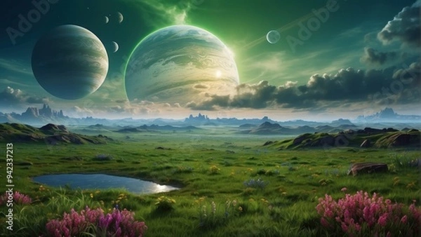 Obraz Wallpaper, natural hills