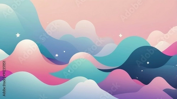 Fototapeta winter landscape background