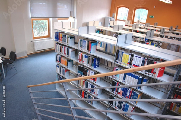 Fototapeta bücherei