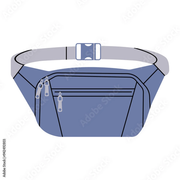 Obraz Fanny Pack Illustration