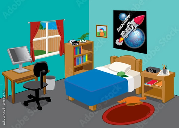 Fototapeta Kids Bedroom