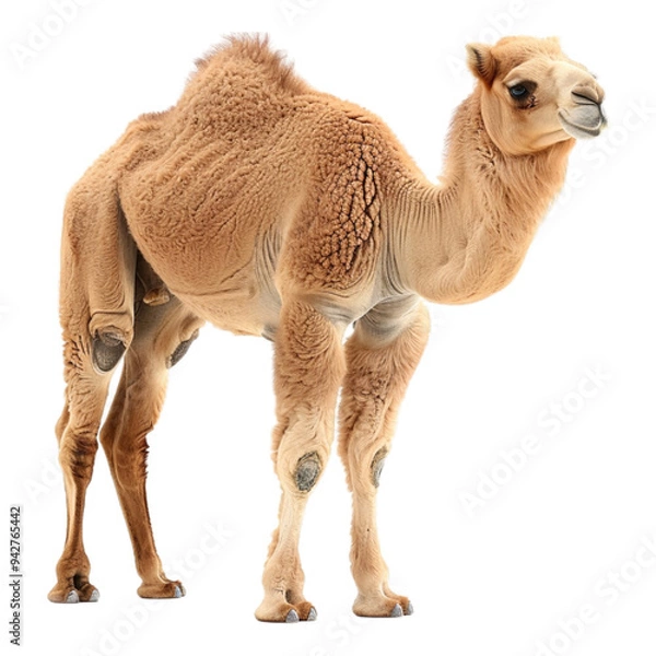 Fototapeta camel on transparent background