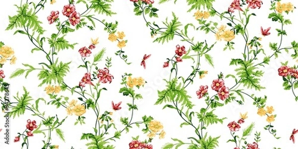 Obraz Echo Floral Seamless Pattern