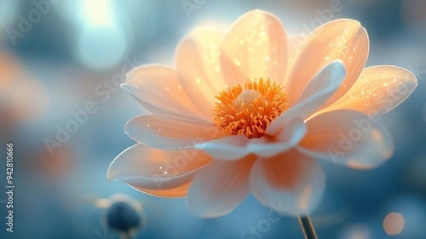 Fototapeta Delicate Flower in Soft Light