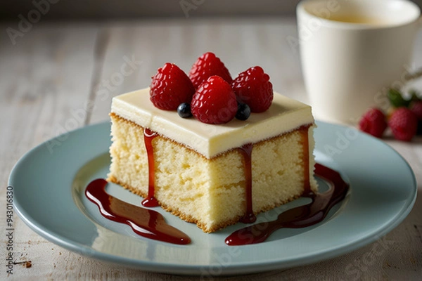 Obraz cake with strawberries