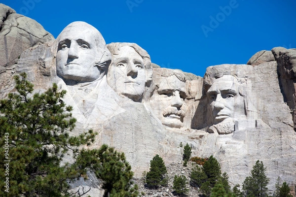Fototapeta Narodowy pomnik Mt Rushmore
