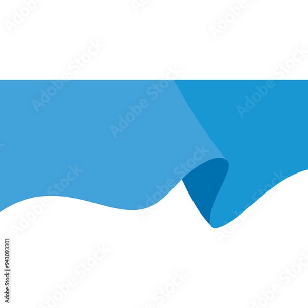 Obraz Wave Flag Header