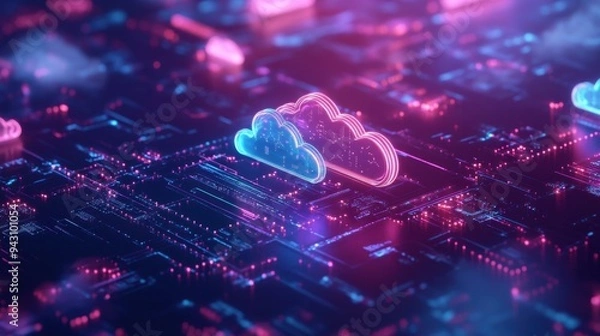 Obraz Cloud Computing Data Center