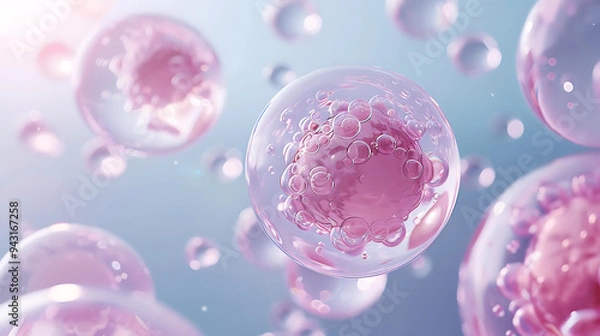 Obraz abstract bubbles