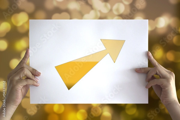 Obraz 상승하는 화살표