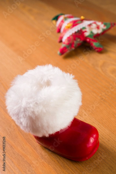 Fototapeta Santa`s boot