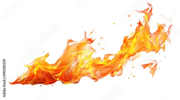 Obraz Fire burning, flame