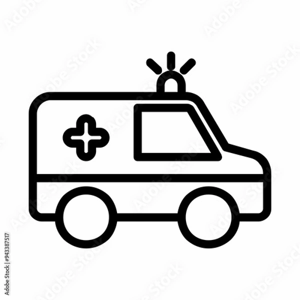 Obraz Ambulance icon