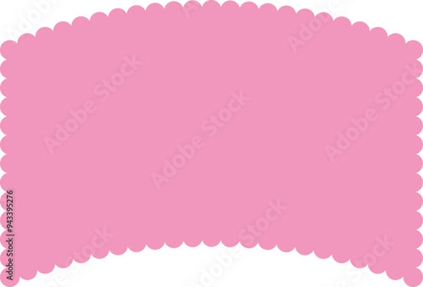 Obraz Scalloped Frame Edge Background