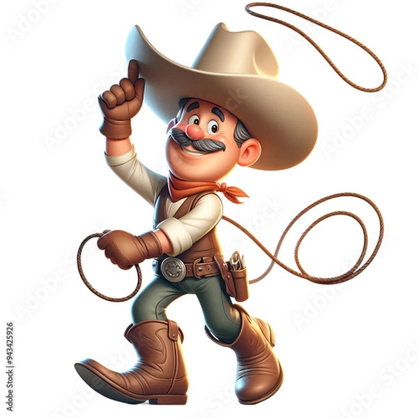 Obraz American cowboy