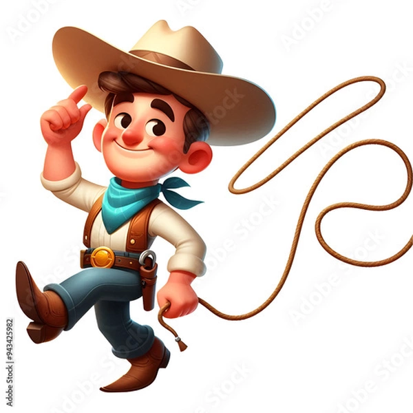 Obraz American cowboy