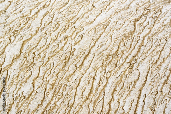 Fototapeta close-up texture isolated mud splashes by car