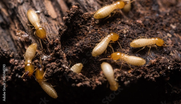 Obraz Close up termites or white ants