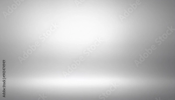 Fototapeta white gray background soft grey gradient abstract background