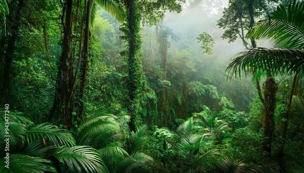 Obraz jungle rainforest for backgrounds