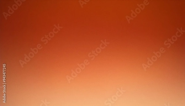 Fototapeta burnt orange terracotta cream gradient background with grain and noise texture