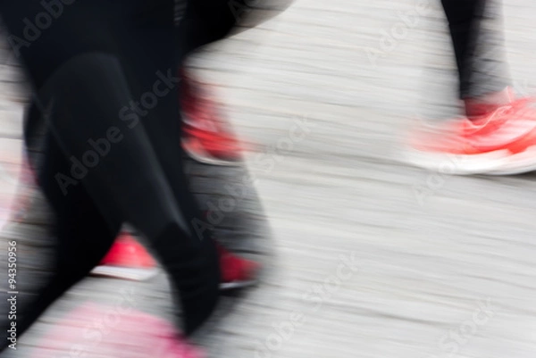 Fototapeta Speed Run