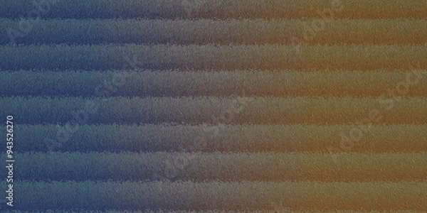 Obraz Gradient Blue Orange Light with blurred grain noise effect background, for art product design, social media, trendy,vintage,brochure,banner