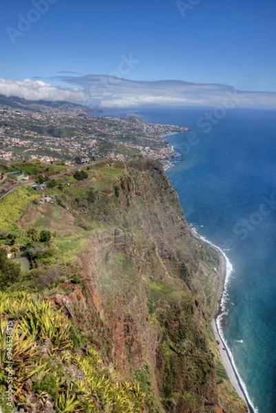 Obraz Madeiras Steilküste im Süden der Insel